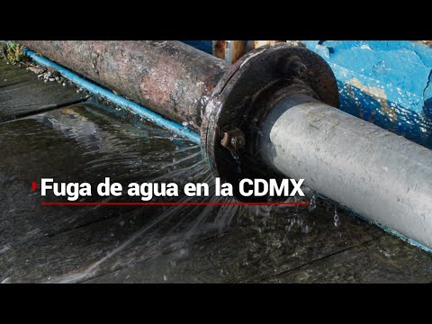 FUGA DE AGUA no es atendida en CDMX | Choque en la Condesa por imprudencia.