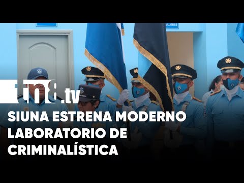Inauguran moderno laboratorio de criminalística en Siuna - Nicaragua