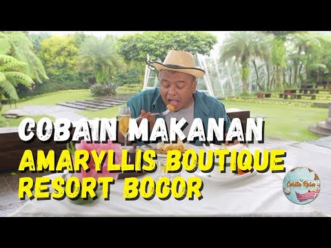 Review Makanan di Amaryllis Boutique Resort Bogor