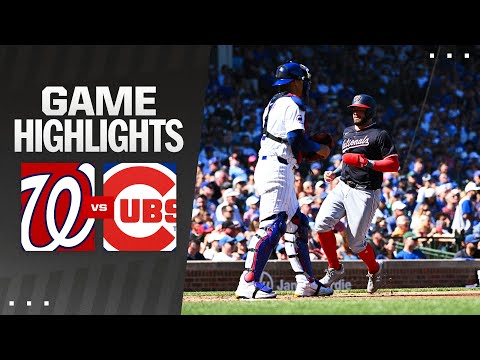 Nationals vs. Cubs Game Highlights (9/21/24) | MLB Highlights