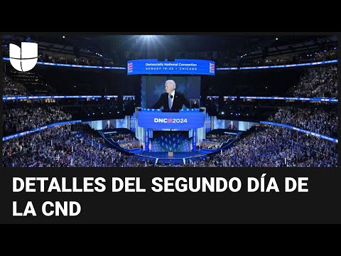 Segundo día de la Convención Nacional Demócrata: lo que se espera para esta jornada