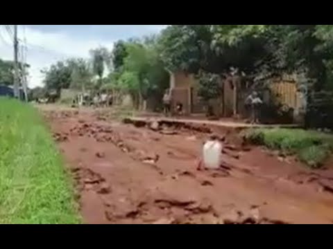 Emergencia Vial en el Departamento Central: La lluvia afectó caminos de todo el país