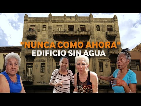 NUNCA como ahora: Vecinos de un EDIFICIO de Centro Habana padecen por la FALTA DE AGUA