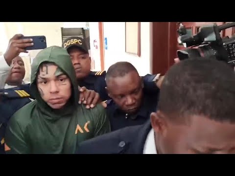 US rapper Tekashi 6ix9ine appears in court in Dominican Republic on domestic violence charges