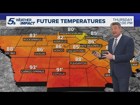 Summer-like temperatures return | KENS 5 Weather Impact Forecast