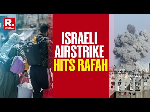 Israeli Airstrike Hits Philadelphi Corridor In Rafah, People Issue Warning To Evacuate
