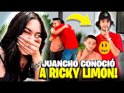 JUAN CUMPLIÓ SU SUEÑO DE CONOCER A RICKY LIMÓN !! | Hermanas JM