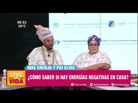 Mae Ercilia y Pai Elvis ¿Cómo saber si hay energías negativas en casa?
