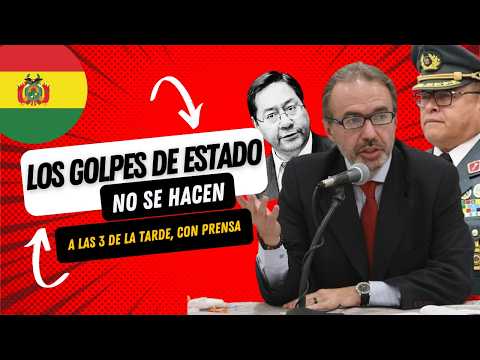 Exvocero Jorge Richter habla sobre el INTENTO DE GOLPE y critica la reelección de Luis Arce