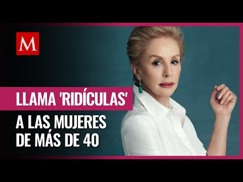 Carolina Herrera llama ‘ridículas’ a las mujeres que usan cabello largo después de los 40