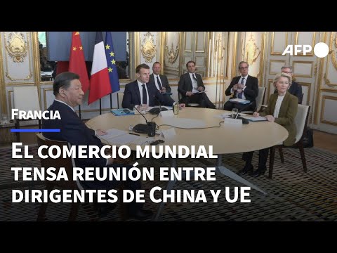 El comercio mundial tensa reunión entre dirigentes de China y la UE | AFP