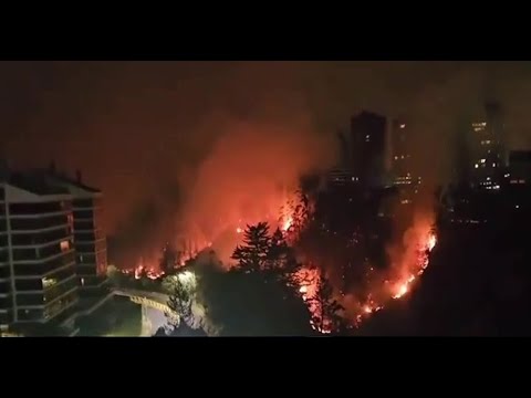 Varias familias fueron evacuadas en Quito a causa de los incendios