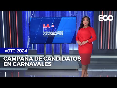 Campaña electoral de candidatos presidenciales durante Carnavales | #EcoNews