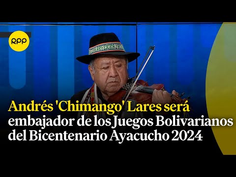 Andrés 'Chimango' Lares será embajador de los Juegos Bolivarianos del Bicentenario Ayacucho 2024
