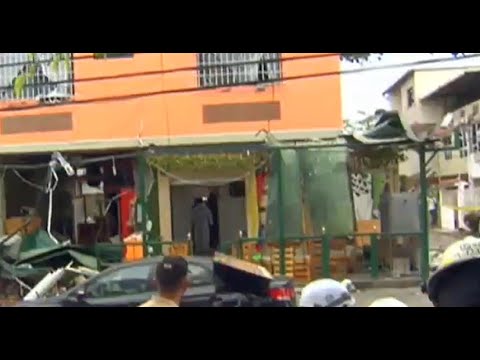 Fuga de gas causó explosión en local de comida colombiana