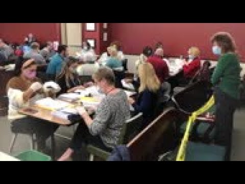 Massive ballot counting underway in Pennsylvania