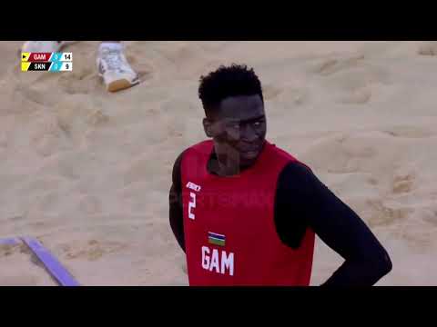 CWG: St. Kitts & Nevis vs Gambia | Beach Volleyball | SportsMax TV