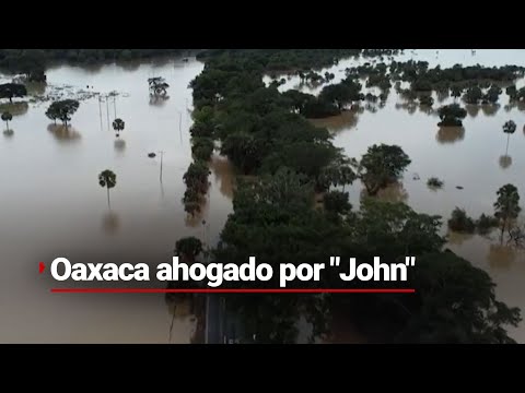 DESBORDAMIENTOS E INUNDACIONES EN OAXACA | La región costera del estado resiste las lluvias