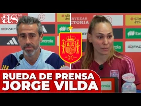 RUEDA DE PRENSA | JORGE VILDA e IRENE GUERRERO | SELECCIÓN ESPAÑOLA | DIARIO AS