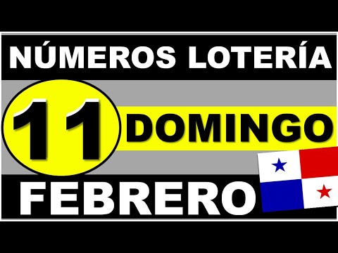 Resultados Sorteo Loteria Domingo 11 de Febrero 2024 Loteria Nacional de Panama Sorteo Hoy Dominical