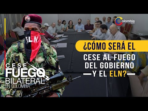 El Gobierno colombiano y el ELN pactan un cese al fuego nacional y bilateral desde agosto