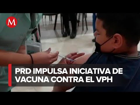 Iniciativa del PRD para incorporar vacuna contra el VPH en la cartilla nacional de vacunación