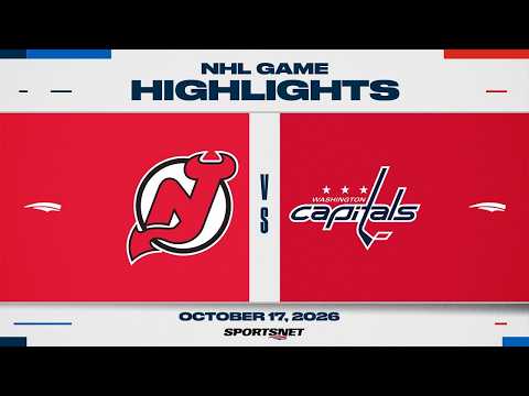 NHL 하이라이트 | 데블스 대 캐피털스 - 2026년 10월 18일