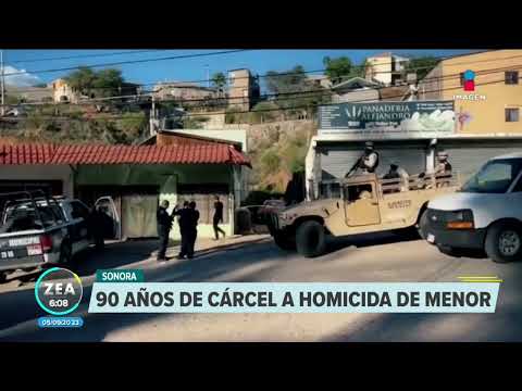 Piden 90 años de cárcel para el homicida de una niña de 11 años en Sonora | Noticias Francisco Zea