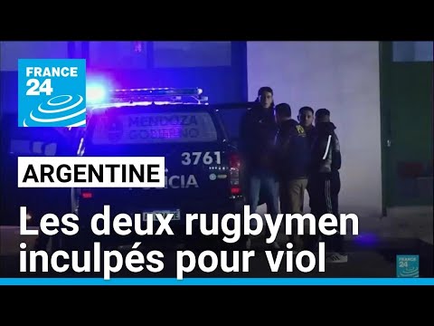 Deux rugbymen français inculpés pour viol aggravé en Argentine • FRANCE 24