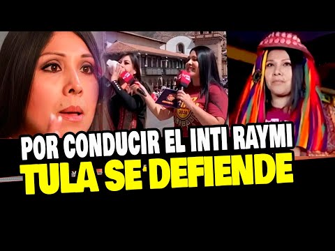 TULA RODRIGUEZ SE DEFIENDE POR ANIMAR EL INTI RAYMI Y NO SABER SOBRE LA HISTORIA