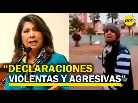 Marco Avilés: “Las declaraciones de Martha Chávez son ofensivas y violentas”