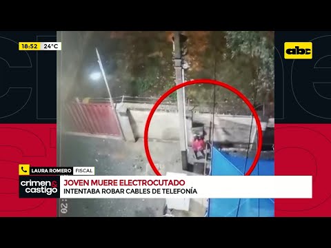 Joven muere electrocutado al intentar robar cables de una antena telefónica