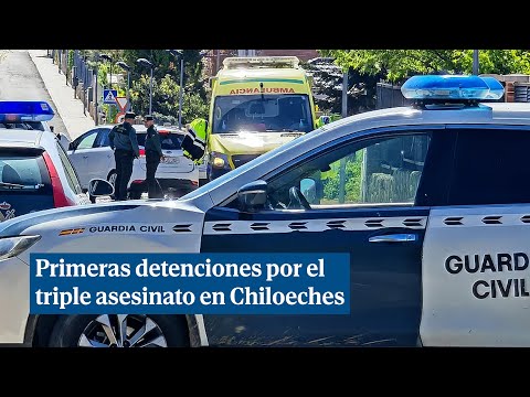 Triple crimen de Chiloeches: primeras detenciones en el entorno del ex novio de la hija