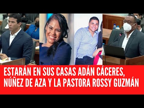 ESTARÁN EN SUS CASAS ADÁN CÁCERES, NÚÑEZ DE AZA Y LA PASTORA ROSSY GUZMÁN