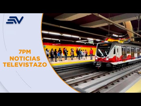 El Metro de Quito tiene problemas en 2 de 18 trenes con 5 meses operativos | Televistazo | Ecuavisa
