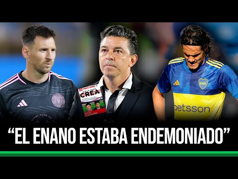 ¿GALLARDO vice de RIVER? + MESSI casi me CAG* a PIÑAS Pobre PELOTUDO+ ¿Qué LESIÓN tiene CAVANI?