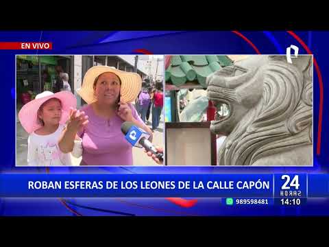 #24 HORAS VIVO| ROBAN ESFERAS DE LOS LEONES DE LA CALLE CAPÓN