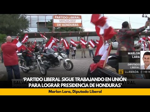 'Partido Liberal sigue trabajando en unión para lograr presidencia de Honduras': Marlon Lara