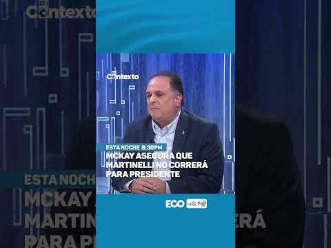 Juan Mckay, analista político asegura que Martinelli correrá para presidente  #EnContexto #Shorts