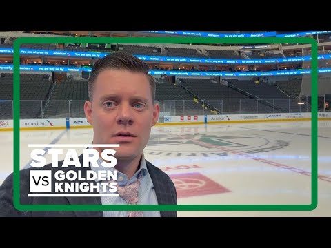 Dallas Stars vs. Las Vegas Golden Knights | Game 1 postgame update