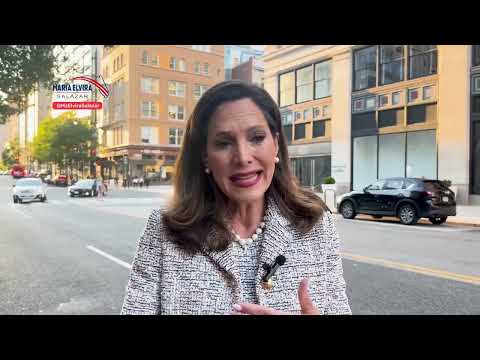 Mensaje de la congresista María Elvira Salazar a los cubanos en New York