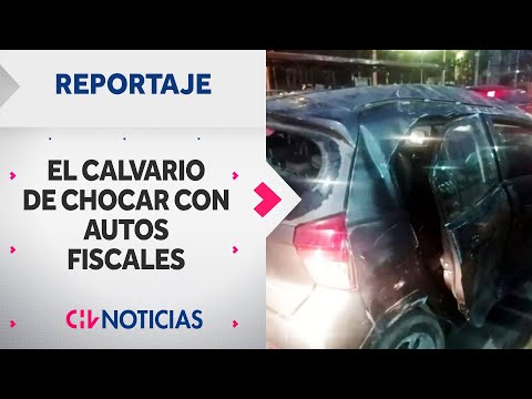 REPORTAJE | El drama de ser chocado por vehículos que pertenecen al Estado - CHV Noticias
