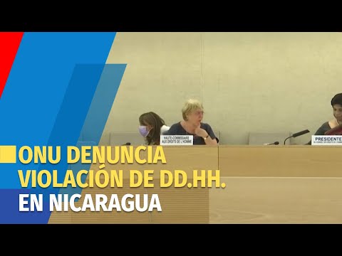 La ONU denuncia violaciones sistemáticas a los DD.HH en Nicaragua y Venezuela