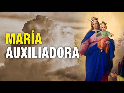 MILAGRO de MARÍA AUXILIADORA a DON BOSCO. Intercesión maternal de la Virgen María.