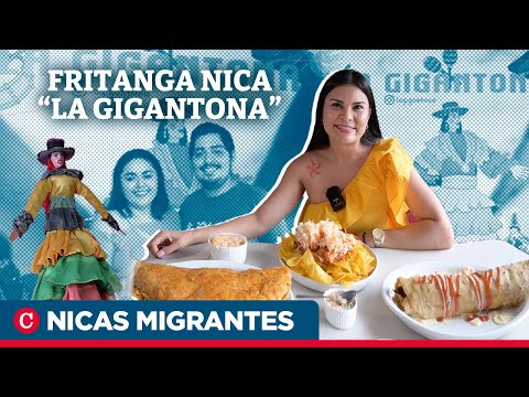 La Gigantona y los gigantes platos fritangueros en San José, Costa Rica