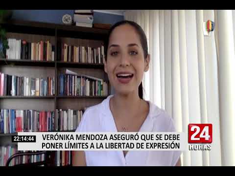Verónika Mendoza declaró que la libertad de expresión debe tener un límite