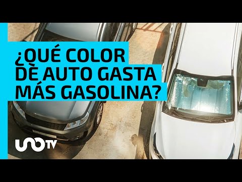 Descubren que el color del coche puede afectar su consumo de combustible