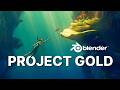 Project Gold - Blender Stylized Rendering Showcase