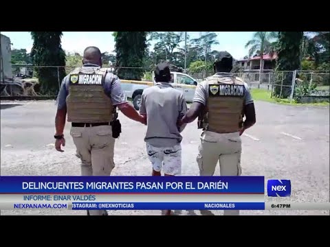 Delincuentes migrantes por la selva del Darie?n