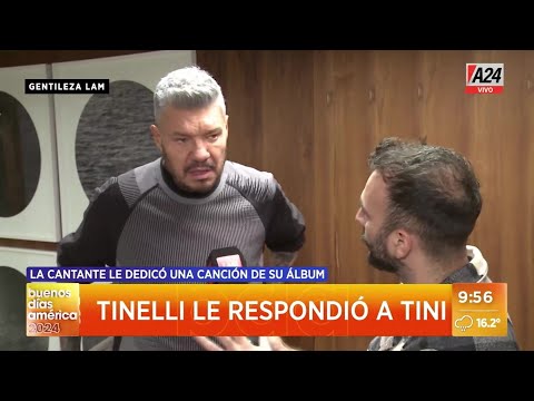 Marcelo Tinelli le respondió a Tini Stoessel por la letra de su nuevo tema Ángel